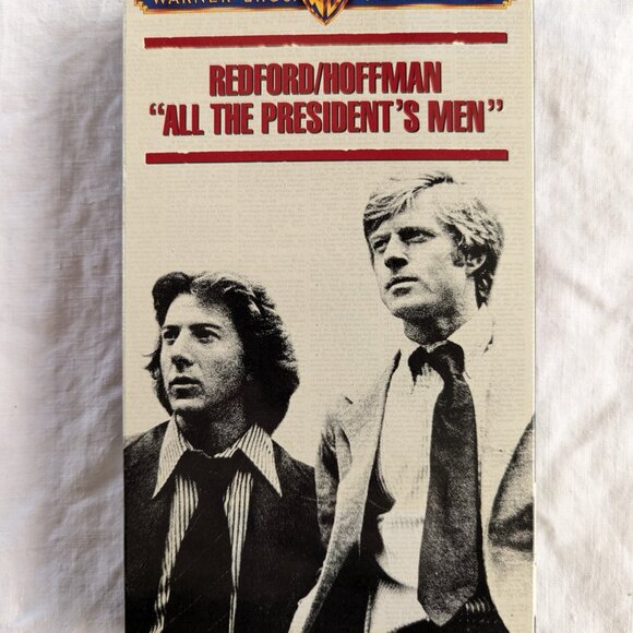 3/$15 All the President´s Men (1976) VHS Movie Robert Redford, Dustin Hoffman - Picture 2 of 5